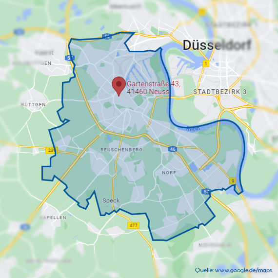 CONTECHNET Standort Neuss am Niederrhein in Nordrhein-Westfalen